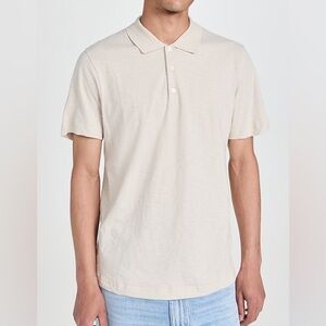 Theory Men's Beige Polo Shirt XL
